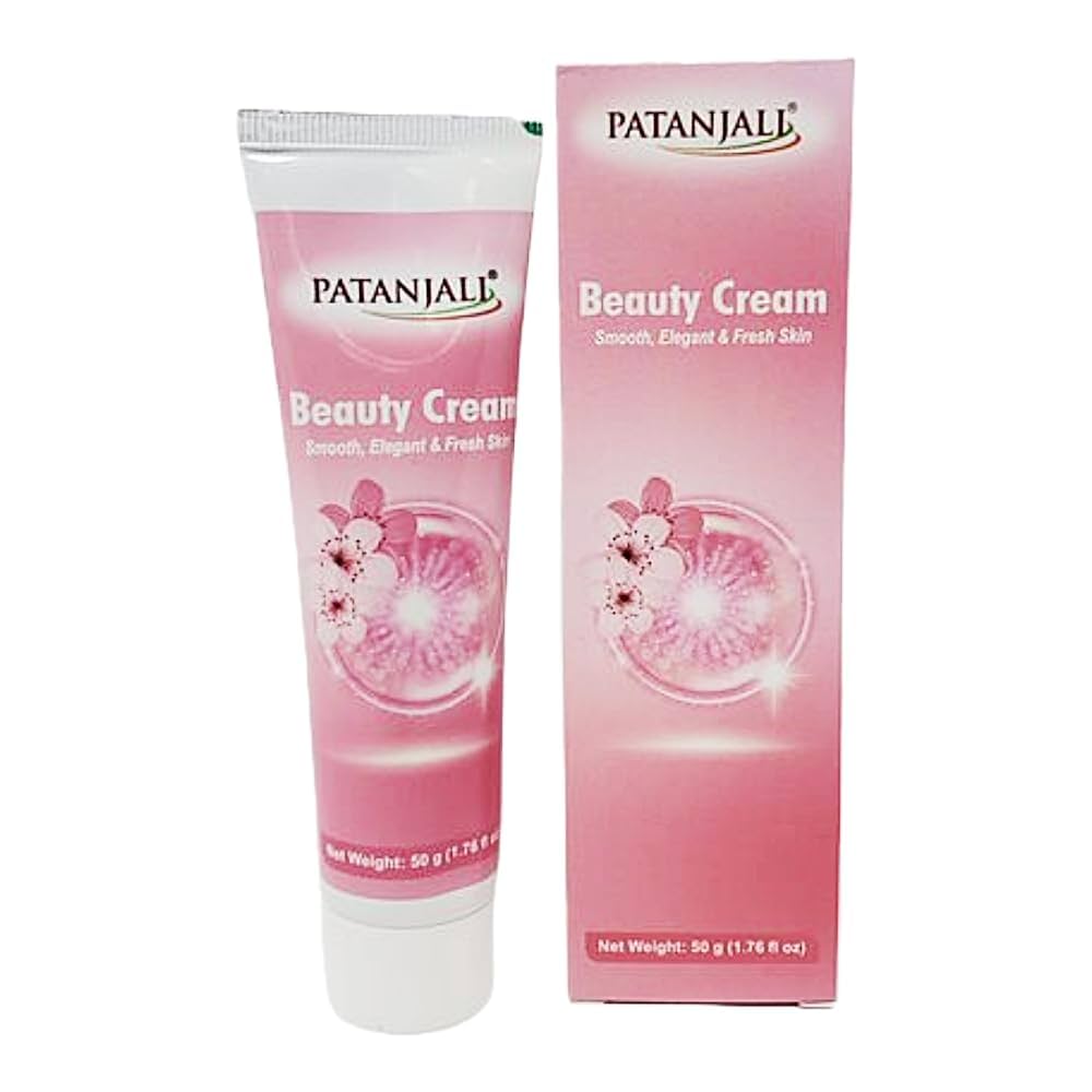 Patanjali Beauty Creamビューティクリーム 50g×2pc Amazon.com : Patanjali Beauty Cream 50GM X 2 PACKS : Beauty